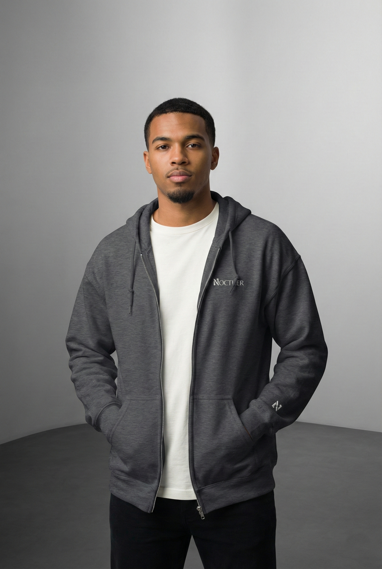NOCKTHER  Essential zip hoodie