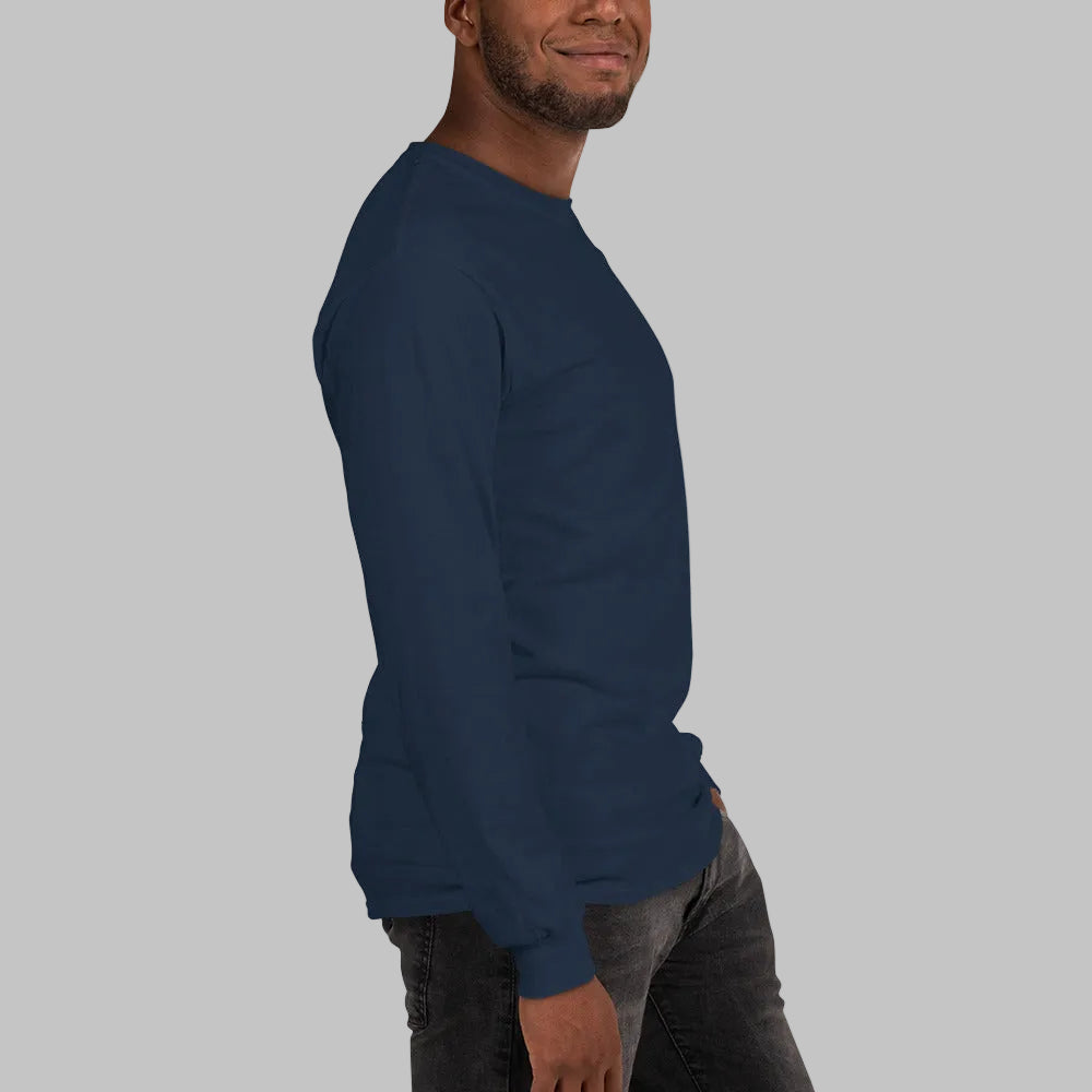 Indigo  long-sleeve shirt