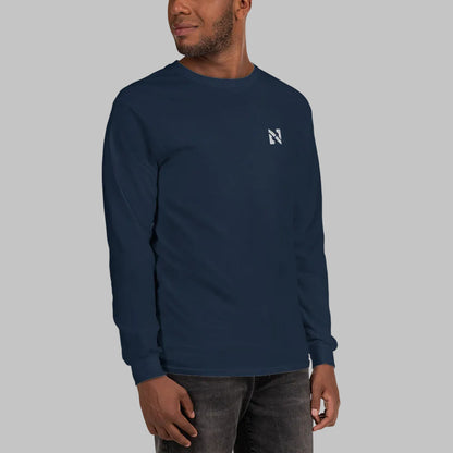Indigo  long-sleeve shirt