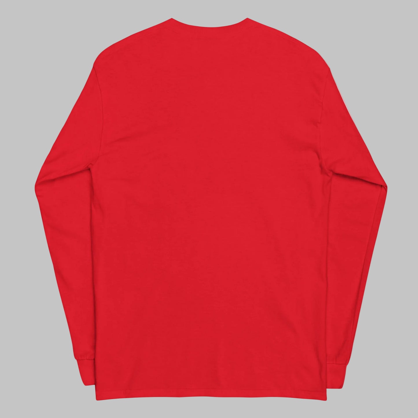 Red long-sleeve shirt