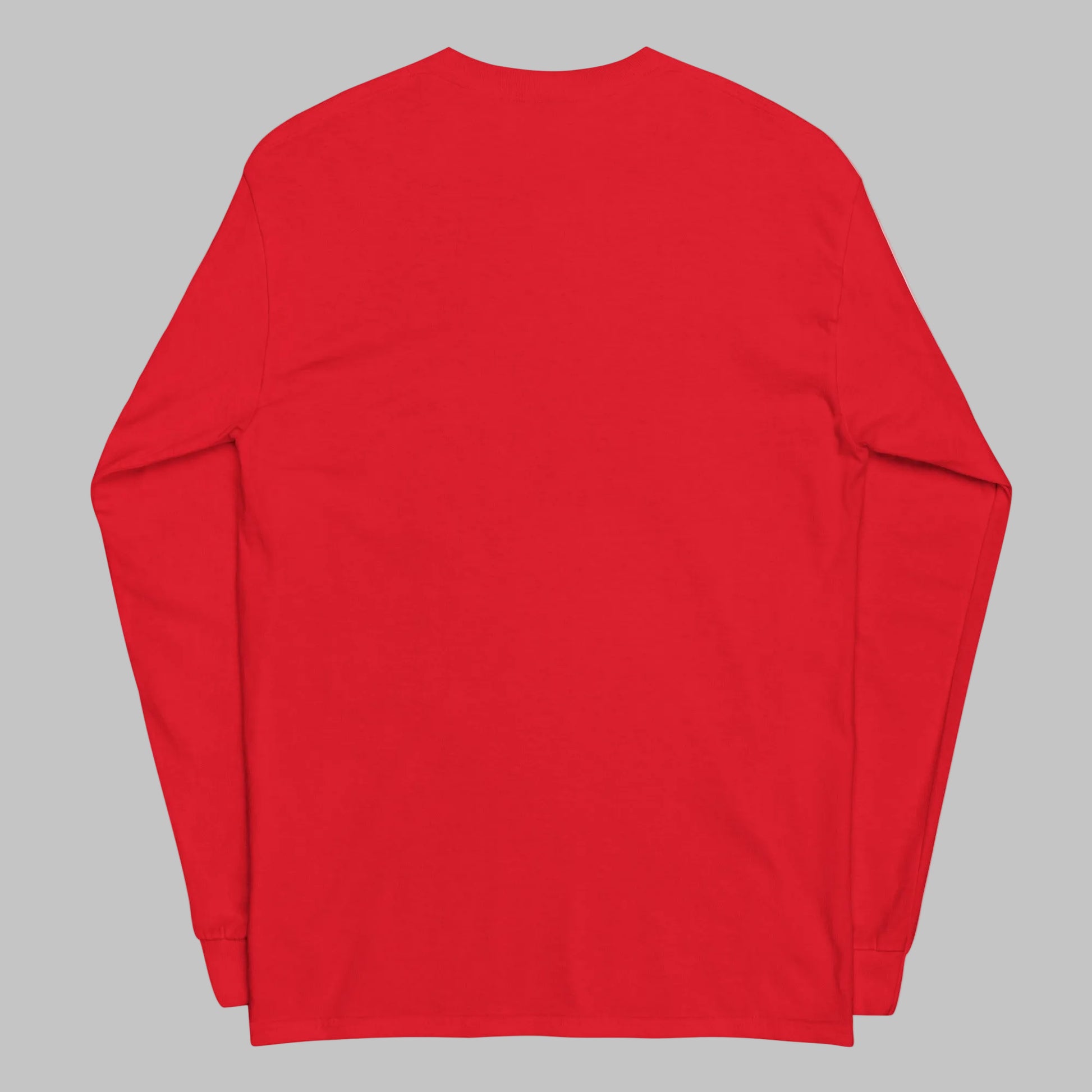 Red long-sleeve shirt