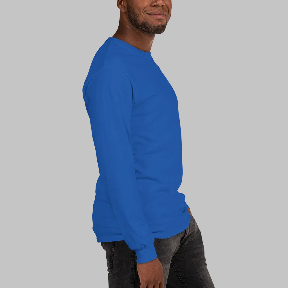 Royal long-sleeve shirt