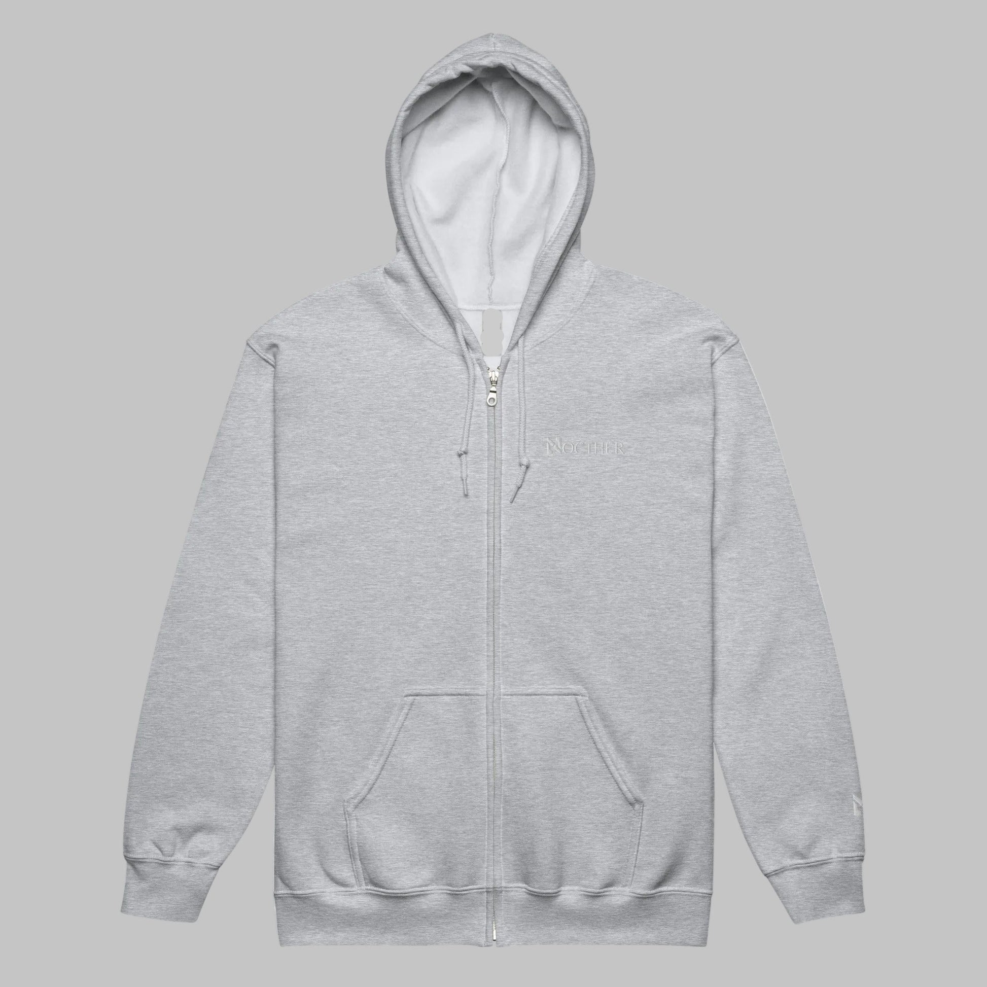 Silver hoodie